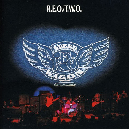 the album cover for REO Speedwagon - Reo T.W.O.