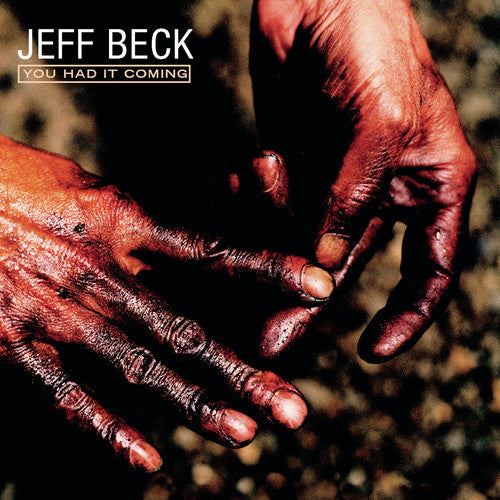 the album cover for Jeff Beck - You Had It Coming