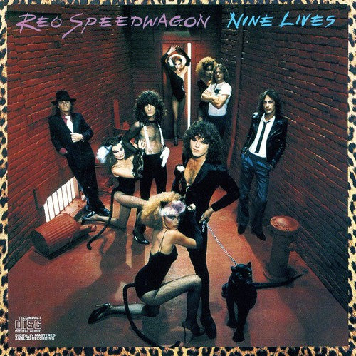 the album cover for REO Speedwagon - Nine Lives