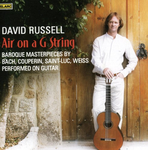 the album cover for David Russell - Art of the Guitar