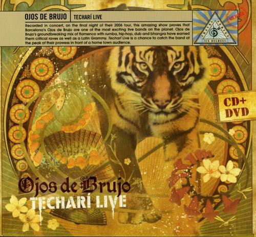 the album cover for Ojos De Brujo - Techari Live