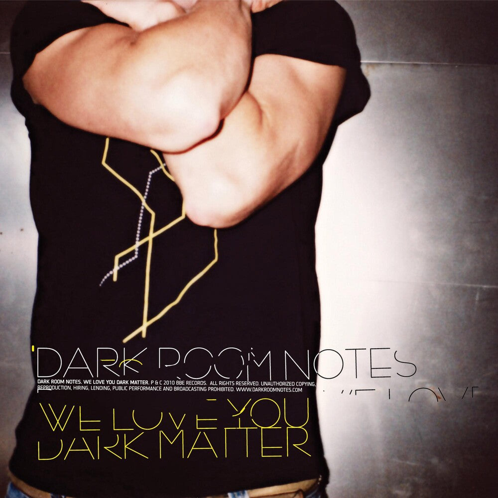 the album cover for Dark Room Notes - We Love You Dark Matter