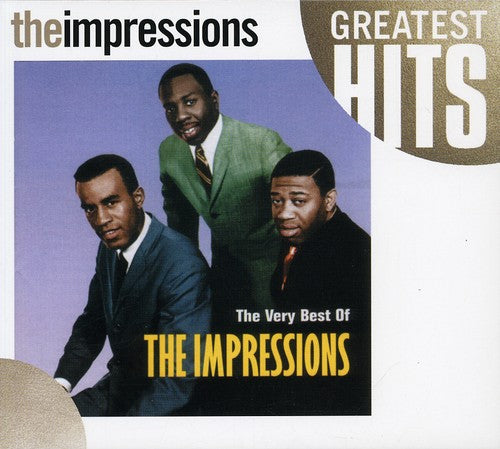 the album cover for Impressions - The Very Best Of The Impressions