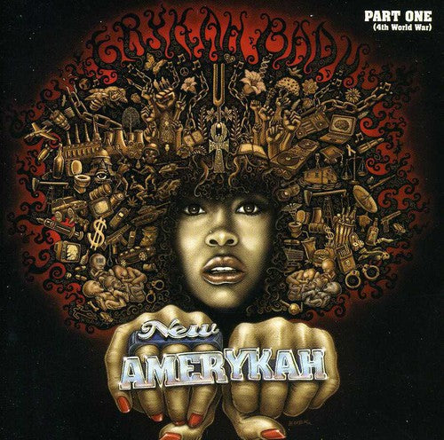 the album cover for Erykah Badu - New Amerykah Part One: 4th World War