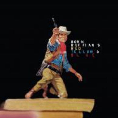 the album cover for Born Ruffians - Red Yellow and Blue