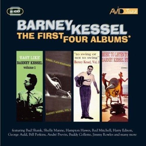 the album cover for Barney Kessel - First Four Albums [Import]