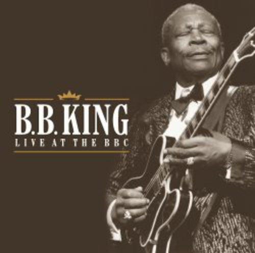 the album cover for B.B. King - Live at the BBC