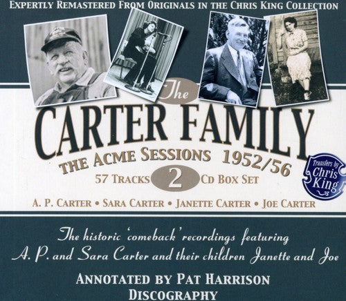 the album cover for The Carter Family - The Acme Sessions 1952/56