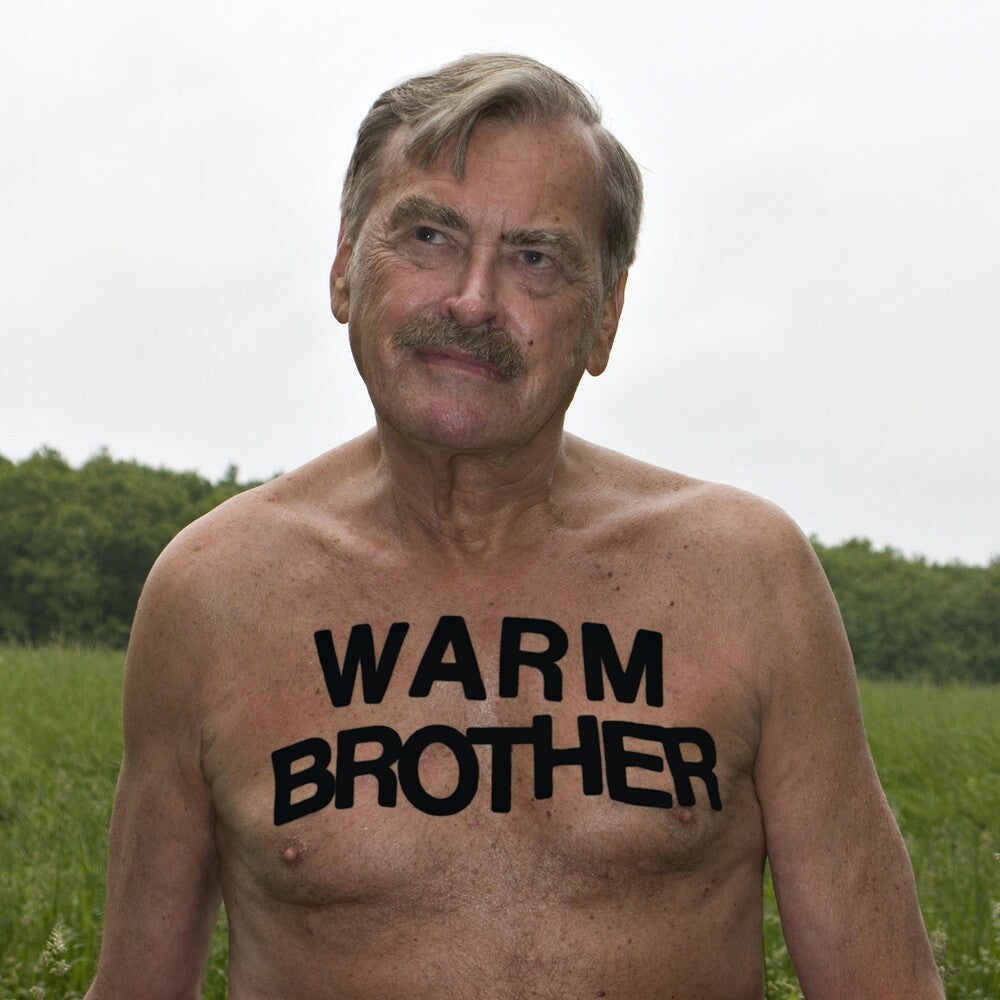 the album cover for Digital Leather - Warm Brother