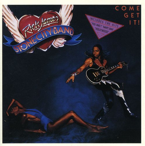 the album cover for Rick James - Come Get It
