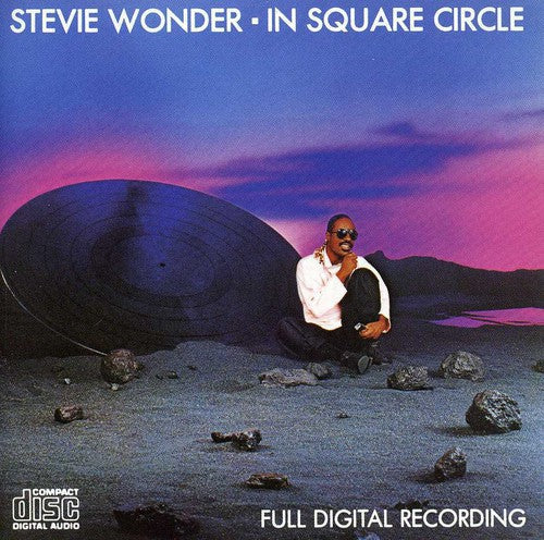 the album cover for Stevie Wonder - In Square Circle
