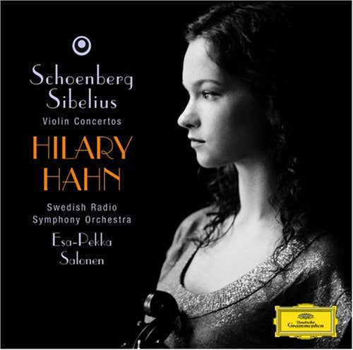 the album cover for Hilary Hahn - Violin Concertos