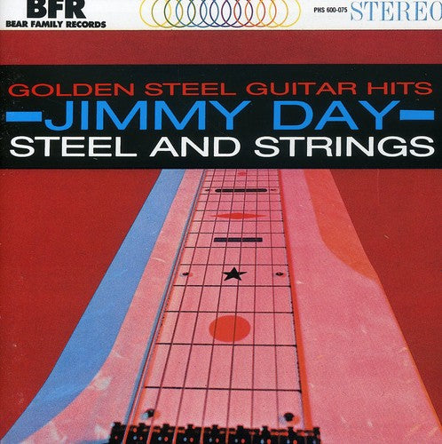 the album cover for Jimmy Day - Golden Steel Guitar Hits/Steel & Strings [Import]