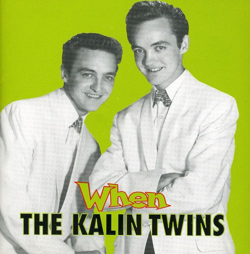 the album cover for Kalin Twins - When [Import]