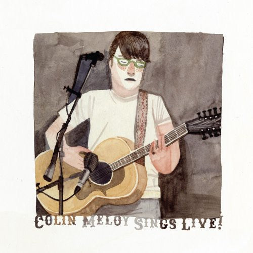 the album cover for Colin Meloy - Colin Meloy Sings Live