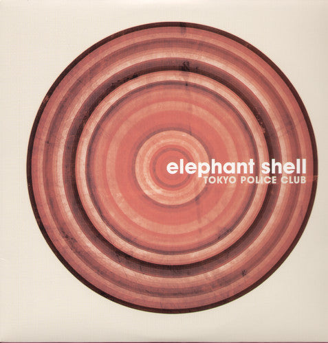 the album cover for Tokyo Police Club - Elephant Shell