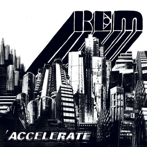the album cover for R.E.M. - Accelerate