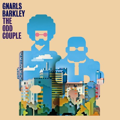 the album cover for Gnarls Barkley - The Odd Couple