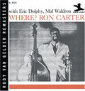 the album cover for Carter/Dolphy/Waldron - Where?