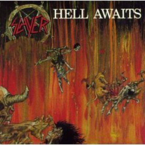 the album cover for Slayer - Hell Awaits