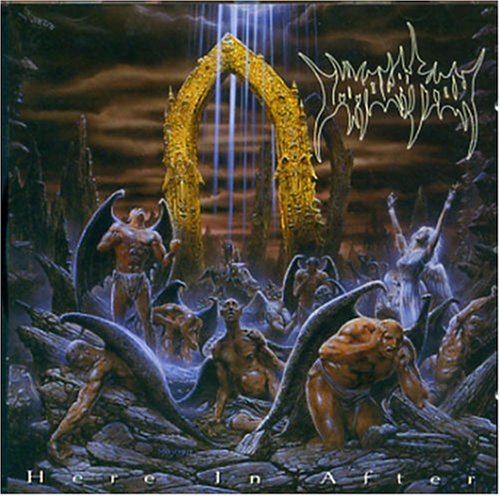the album cover for Immolation - Here in After