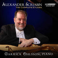 the album cover for GARRICK OHLSSON - Complete Etudes