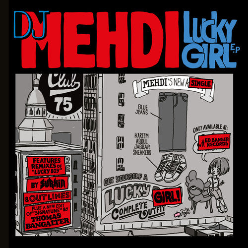 the album cover for Dj Mehdi - Lucky Girl