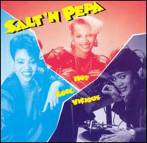the album cover for Salt-N-Pepa - Hot Cool & Vicious