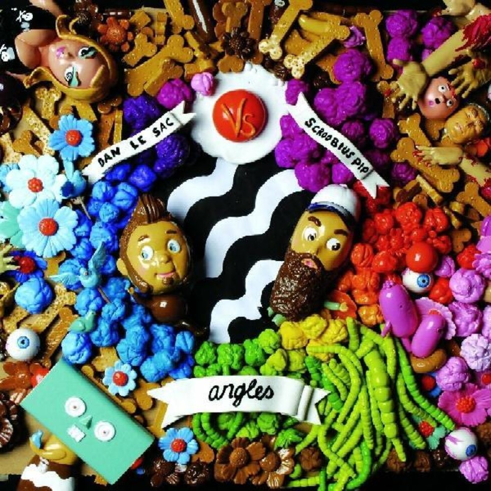 the album cover for Dan Le Sac Vs Scroobius Pip - Angles