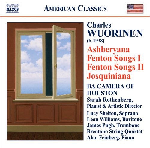 the album cover for Da Camera Of Houston - Ashberyana / Fenton Songs 1 & 2
