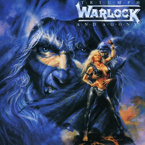 the album cover for Warlock - Triumph & Agony