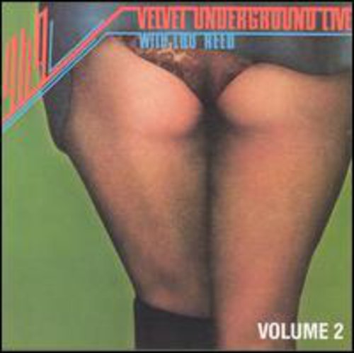 the album cover for The Velvet Underground - Live W/Lou Reed No. 2