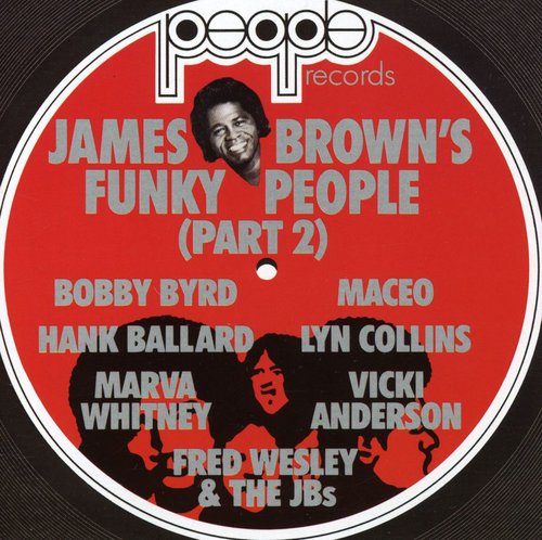 the album cover for James Brown - JB's Funky People 2