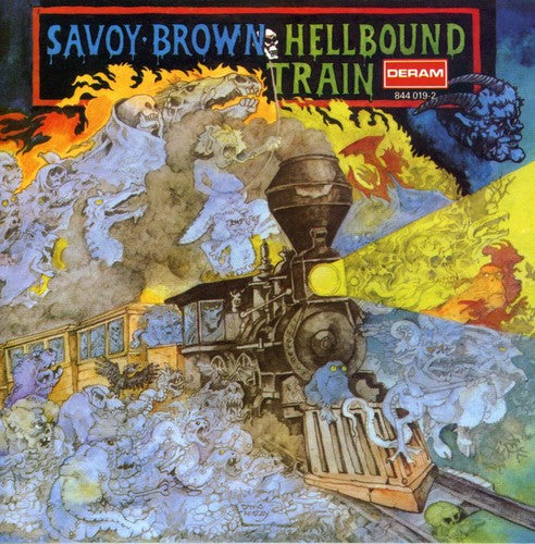 the album cover for Savoy Brown - Hellbound Train