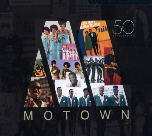 the album cover for Playlist Plus-Motown 50 - Playlist Plus: Motown [Remastered] [Eco-Friendly Digipack]