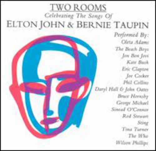 the album cover for Two Rooms - Two Rooms: Songs of Elton John / Various