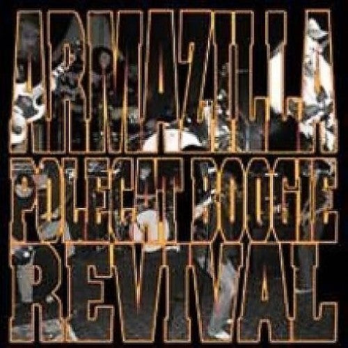 the album cover for Polecat Boogie Revival/Armazilla - Split