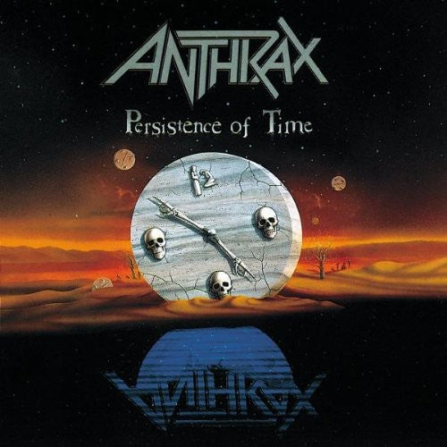 the album cover for Anthrax - Persistence of Time