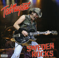 the album cover for Ted Nugent - Sweden Rocks