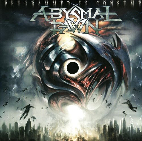 the album cover for Abysmal Dawn - Programmed to Consume