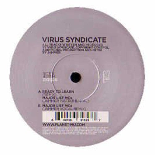 the album cover for Virus Syndicate - Ready To Learn Remix/Major List MC's Remix
