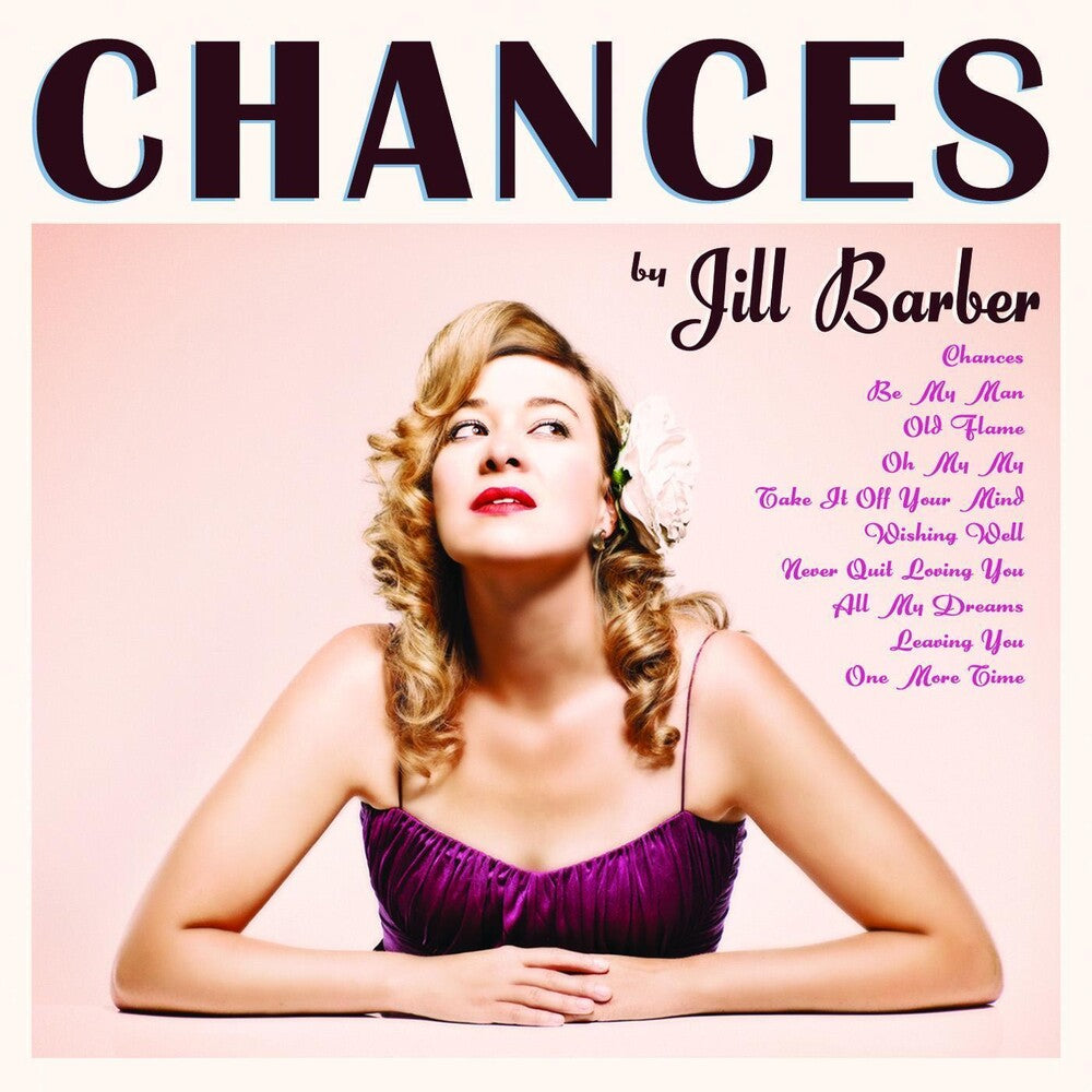 the album cover for Jill Barber - Chances [Import]