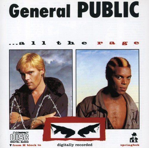 the album cover for General Public - All the Rage