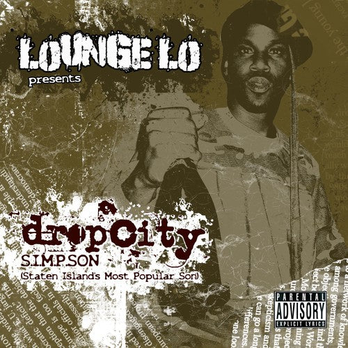 the album cover for Lounge Lo - Drop City