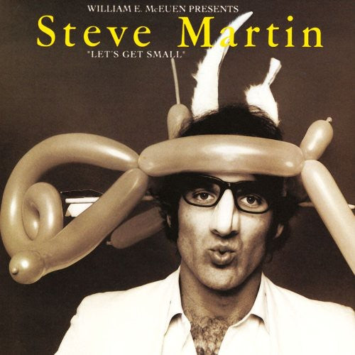 the album cover for Steve Martin - Let's Get Small