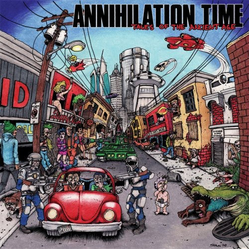 the album cover for ANNIHILATION TIME - Tales of the Ancient Age