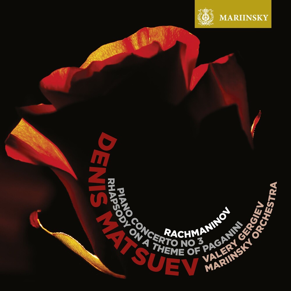 the album cover for S. RACHMANINOFF - Piano Concerto No 3 / Rhapsody on a Theme PF Pagan