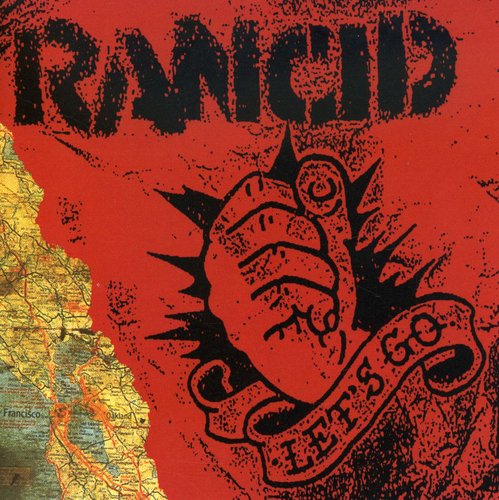 the album cover for Rancid - Let's Go