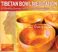 the album cover for River Guerguerian - Tibetan Bowl Meditation