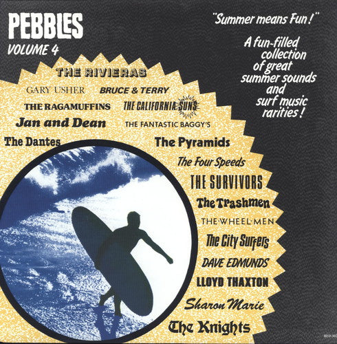 the album cover for Pebbles 4 / Various - Pebbles, Vol. 4